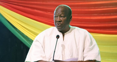 Le président ghanéen John Dramani Mahama
