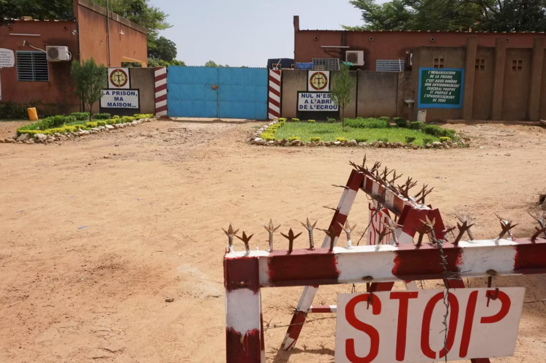Entrée de la maison d’arrêt et de correction de Ouagadougou, 