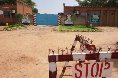 Entrée de la maison d’arrêt et de correction de Ouagadougou, 