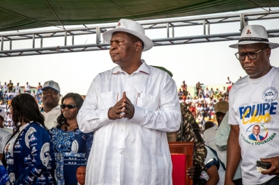 Campagne du président sortant Faustin Archange Touadéra.