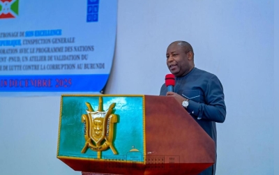 Le président burundais Evariste Ndayishimiye