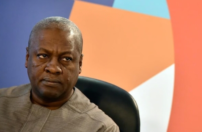 Le président ghanéen John Dramani Mahama