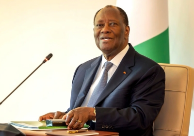 Le président ivoirien Alassane Ouattara