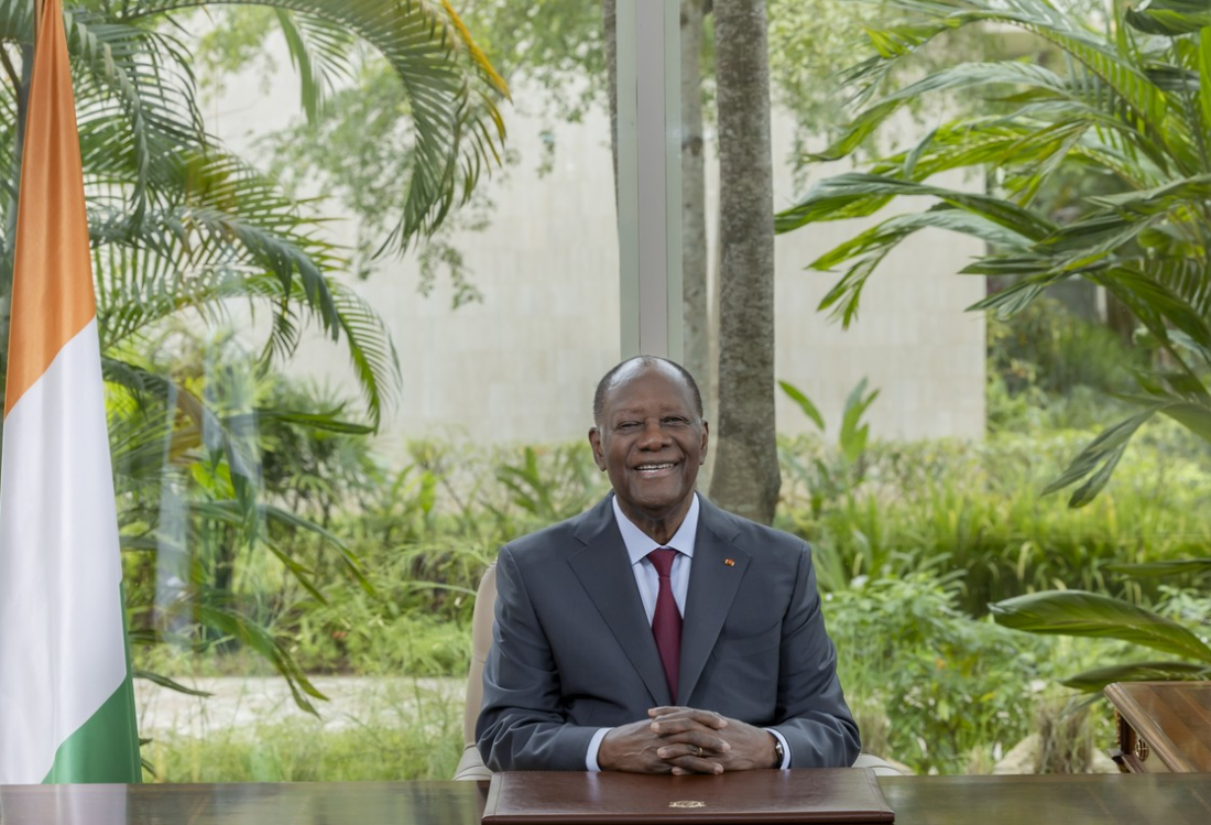 Le président ivoirien Alassane Ouattara