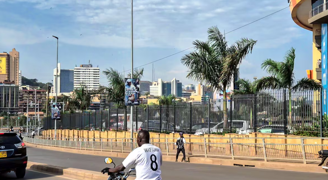 Kampala ,capitale de l'Ouganda. 