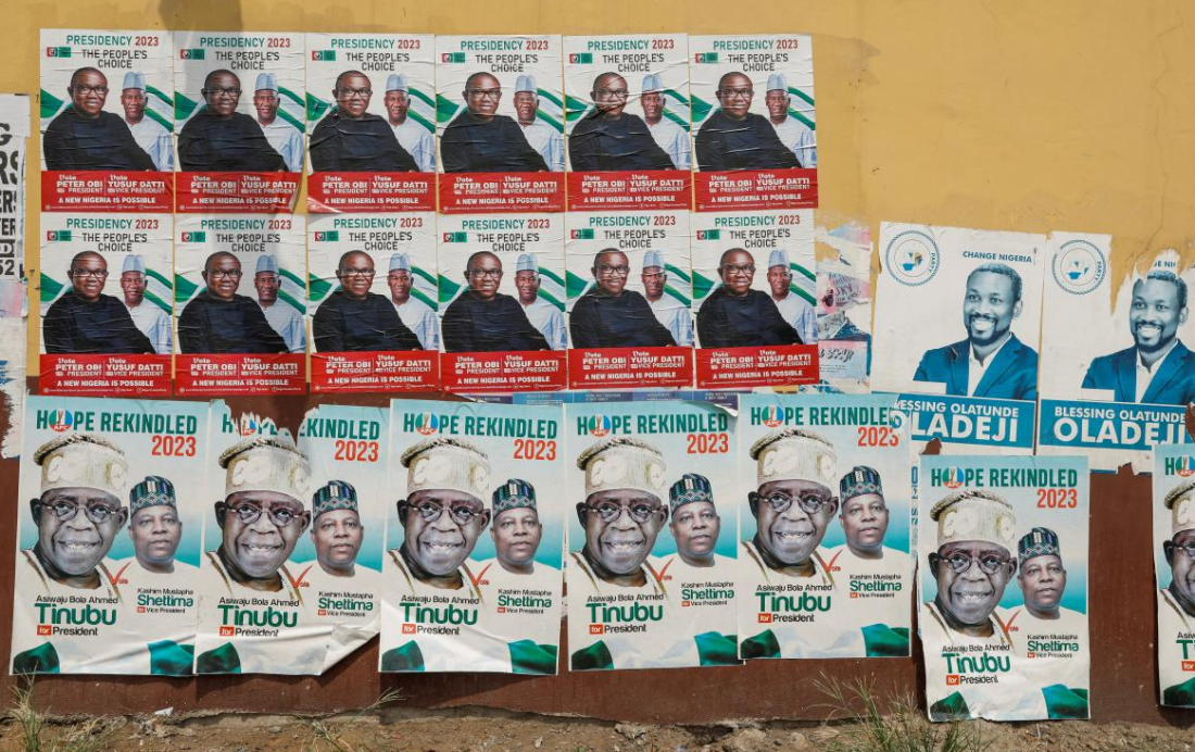 Affiches électorales de 2023 à Lagos, Nigeria