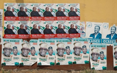 Affiches électorales de 2023 à Lagos, Nigeria