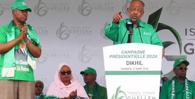 Parmi les premiers meetings de campagne, celui du président sortant Ismaïl Omar Guelleh.