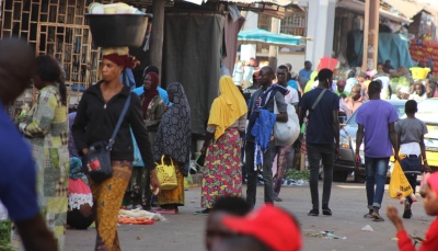 Un marché de Dakar