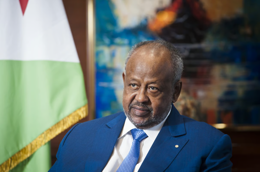 Le président sortant de Djibouti, Ismaïl Omar Guelleh