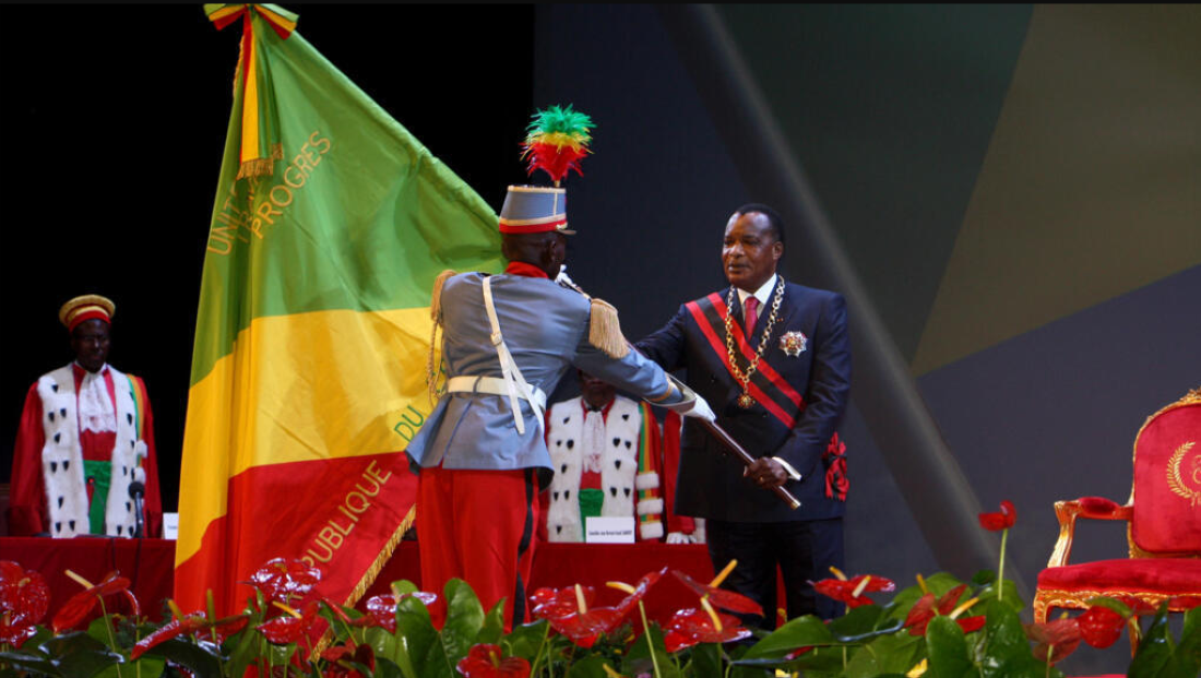Le président de la République du Congo, Denis Sassou Nguesso,