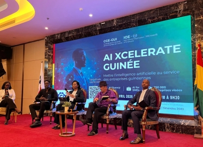 La Confédération générale des entreprises de Guinée (CGE-GUI) a lancé, à Conakry, le programme « AI Xcelerate », en collaboration avec Organisation Internationale des Employeurs et Microsoft.