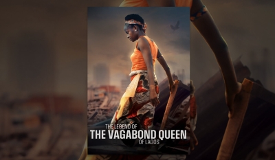 Affiche du film "La Légende de la reine vagabonde de Lagos", signé par le collectif nigérian Agbajowo Collective, remportant  le prix du meilleur long métrage lors de la 7e édition du Festival Films Femmes Afrique, tenue à Dakar.