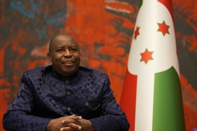 Le président burundais Évariste Ndayishimiye