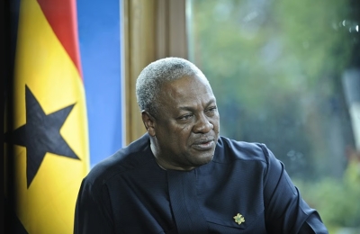 John Dramani Mahama, Président du Ghana