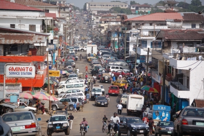 La capitale du Liberia, Monrovia