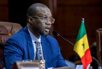Le Premier ministre sénégalais Ousmane Sonko