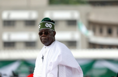Le président nigérian Bola Ahmed Tinubu 