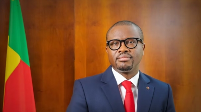 Le président béninois Romuald Wadagni 