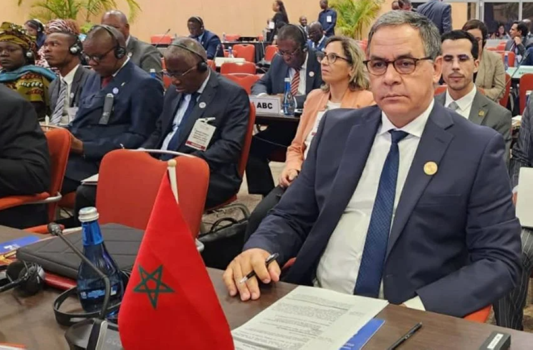 L'ambassadeur représentant permanent du Royaume auprès de l’Union africaine et de la Commission économique des Nations unies pour l’Afrique, Mohamed Arrouchi,