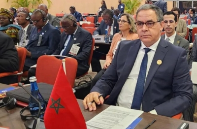 L'ambassadeur représentant permanent du Royaume auprès de l’Union africaine et de la Commission économique des Nations unies pour l’Afrique, Mohamed Arrouchi,