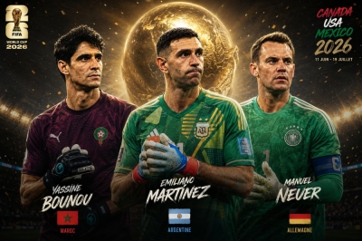 Bounou, Martinez et Neuer 