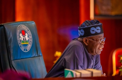 Le président nigérian Bola Tinubu