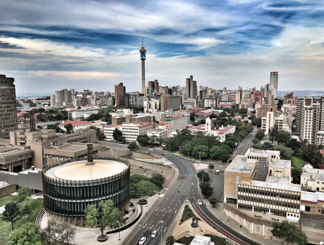 Gaborone, capitale du Botswana, pays d'Afrique Australe 