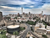 Gaborone, capitale du Botswana, pays d'Afrique Australe 