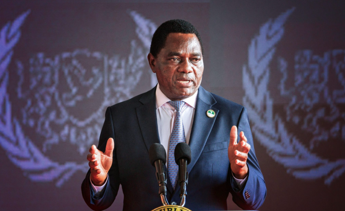 Le président élu de la Zambie, Hakainde Hichilema