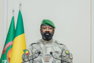 Le président malien Assimi Goïta