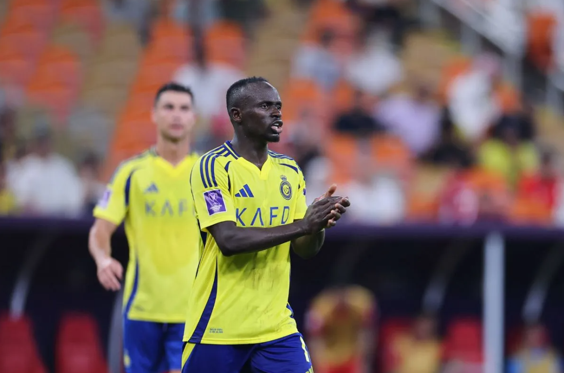Sadio Mané évolue au poste d'ailier gauche à Al-Nassr FC.
