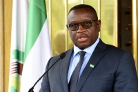 Le président sierra-léonais, Julius Maada Bio