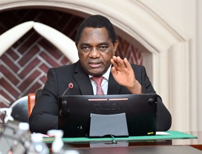 Le président zambien, Hakainde Hichilema